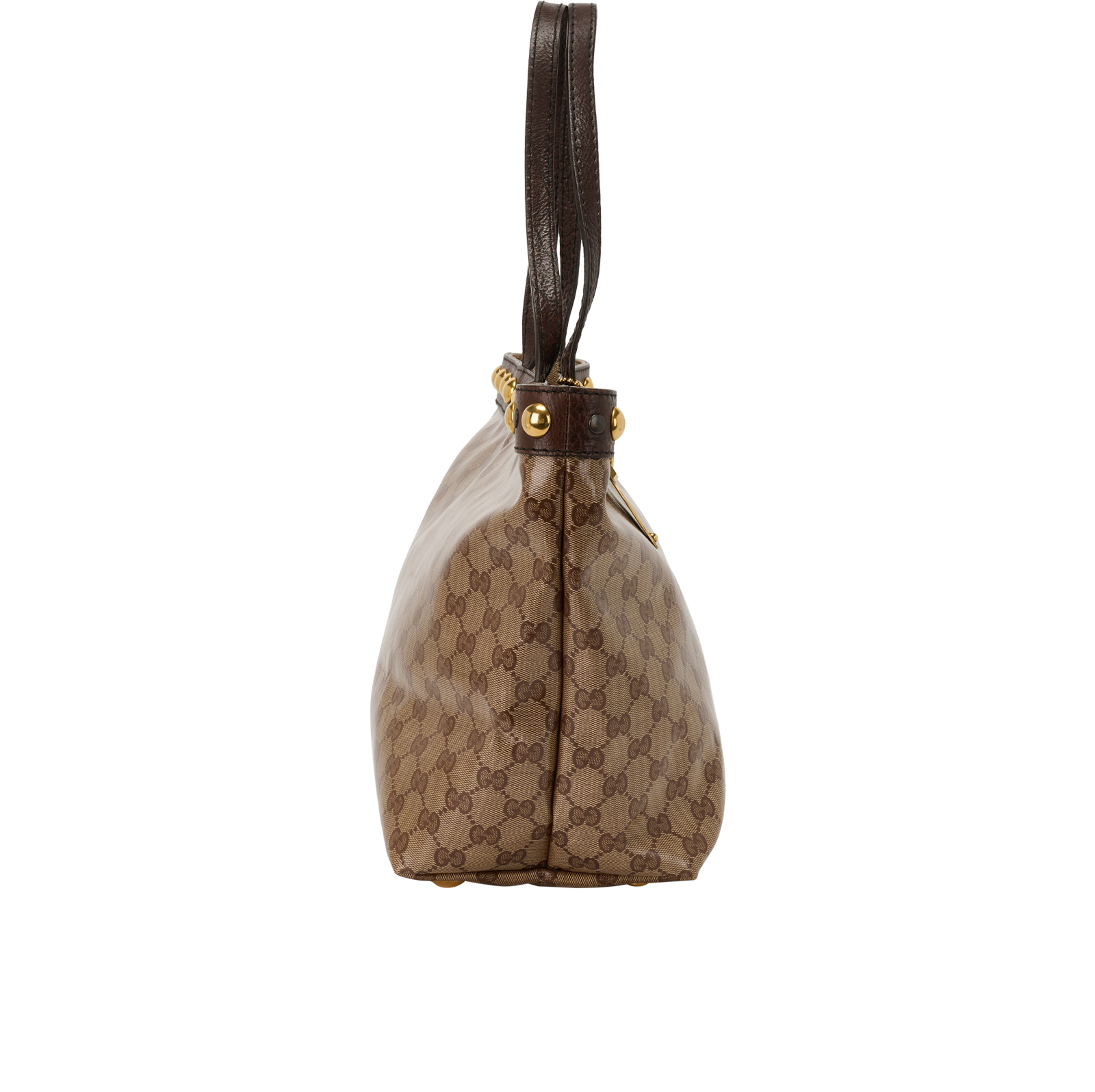 Babouska Hysteria Tote, &pound;375, Handbags, Brown, Canvas, Side view